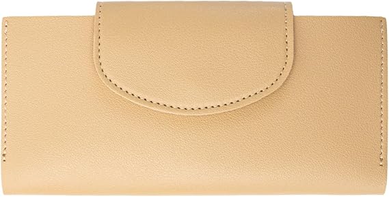 Yellow Cash Wallet PU Leather Budget Purse Multiple Pockets Money Envelope Wallets for Women Budgeting Stuffing Envelopes Travel Bills Cards (Yellow)