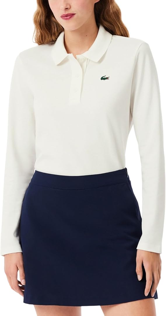 Lacoste Women's Long Sleeve Golf Polo