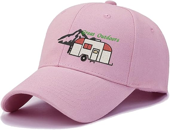 Wholesale Custom Hats Embroidered Baseball Hat Unisex Cap The Great Outdoors Fashion