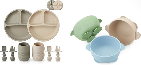 PandaEar Silicone Baby Feeding Set
