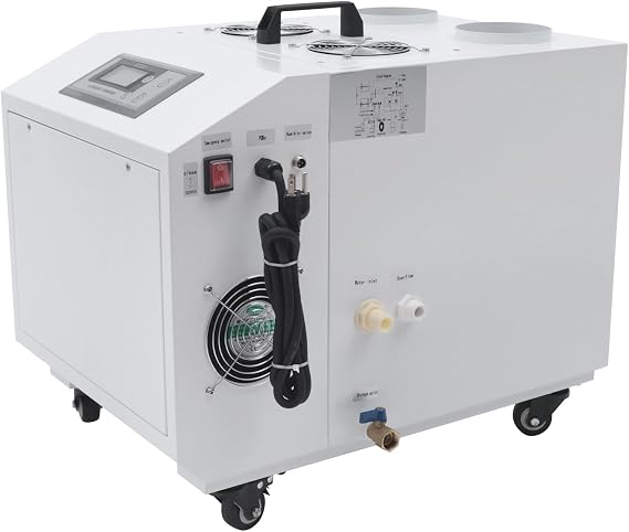 Ultrasonic Industrial Humidifier, Whole house humidifier, Agricultural Large Space, 15kg /h Improves crop growth and vegetable freshness, For greenhouses, Supermarkets, Warehouses, Agriculture, 110V