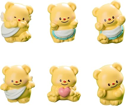 Butter Bear Decoration, Trendy Car Ornament, Desktop Bear Figure Bear Decoration, Car Dashboards Accessories