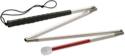 Ambutech Alum. 4-Section Folding Cane-Marsh.-46-in