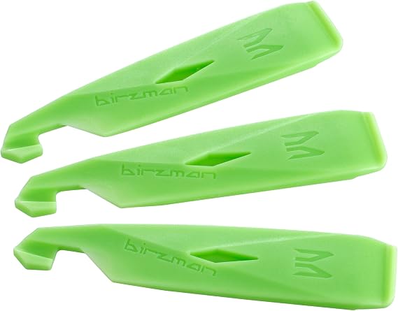 Birzman Tyre Lever Set (3pc) – Durable and Strong, Easy Tire Removal, Bike Repair Tools for Road and Mountain Biking, Plastic