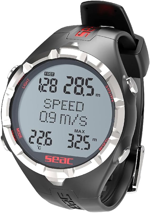 SEAC Apnea Freediving Computer with Log and Real Time Data
