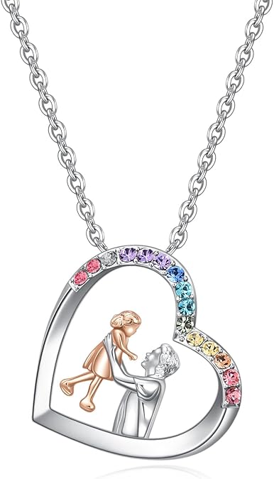 To My Daughter Necklace from Dad Daddy Father-Daughter Birthday Christmas Valentine's Day Gifts from Dad-Daddy Father to Daughters Gifts