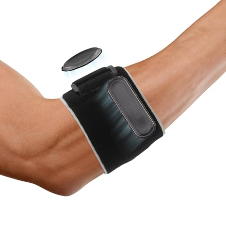 Tennis Elbow Brace for Men & Women for Tendonitis , Adjustable Tennis Elbow Strap with Compression Pads, Counterforce Brace for Tennis Elbow & Golfers Elbow Pain Relief | Elbow Support for Tendonitis, Fit 8"-12"