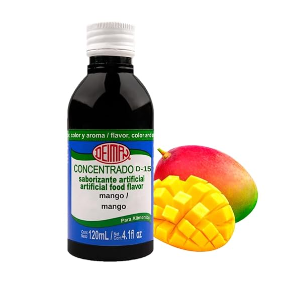 Deeiman Artificial Mango Food Flavoring, 4 fl.oz. Extracts for Baking - Premium Flavor Extracts for Culinary Creations, Concentrated Flavoring Extract for Desserts and Beverages