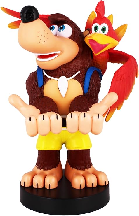 Cableguys Rare Banjo-Kazooie Controller Holder & Phone Stand - Gaming Accessories for Room and Desk Setup, Holder Compatible with Xbox, PlayStation & Most Standard Game Controllers