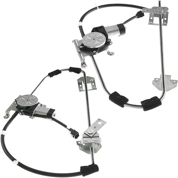 Asiph For Pair Front Left+Right Window Regulator w/Motor,Easy to install,Delivered from USA,Free return