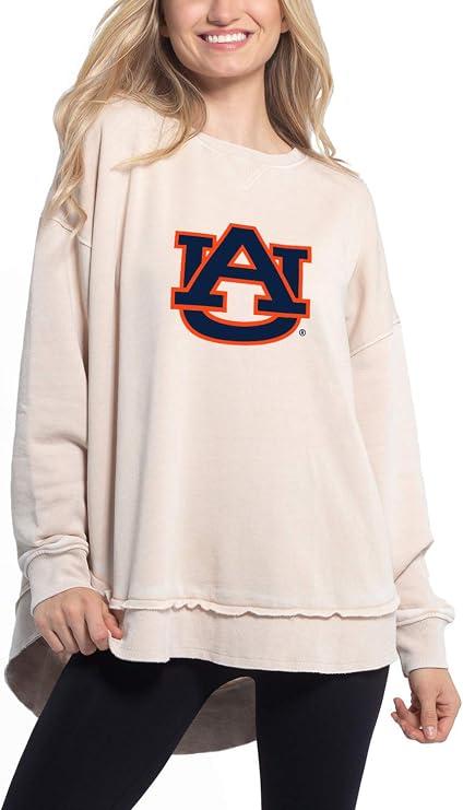 chicka-d Women's Burnout Campus Pullover