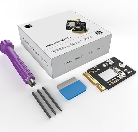 CHGRNLF Mac mini M4 SSD 1TB Hard Disk for Mac mini M4