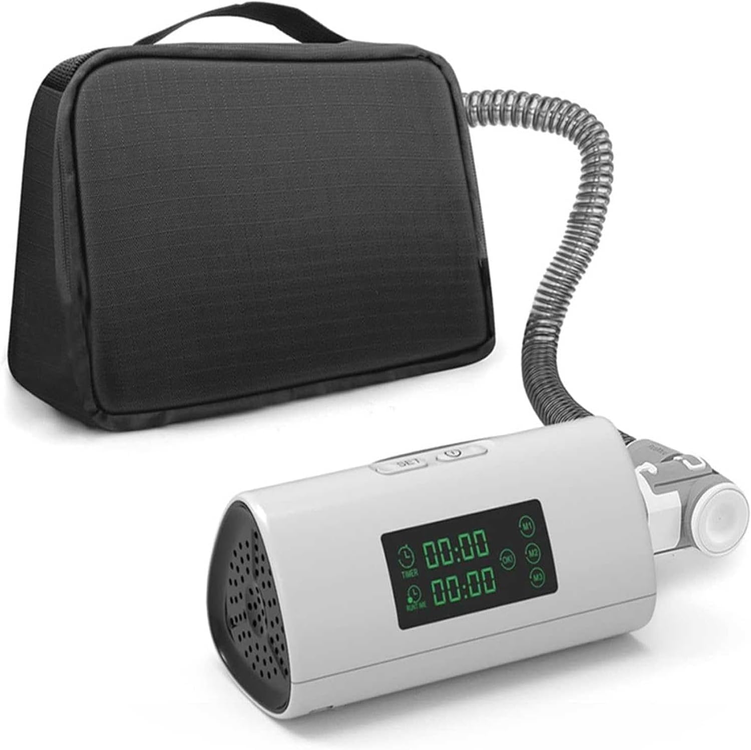 Portable CPAP Cleaner Disinfectant Respiratory Machine CPAP Air Disinfection CPAP Mask Portable Mini CPAP Cleaner Regular Heating Hose Tube Fittings and Equipment A