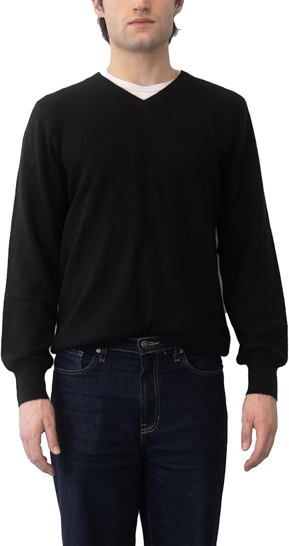 NAADAM Men's Naadam Soft Men's V-Neck Sweater