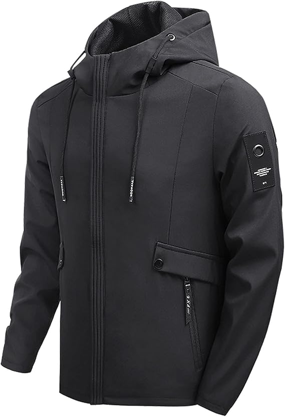 Mountain Light Jacket, Mountain Parka, Men's Windbreaker, Water Repellent, Windproof, Outerwear, Lightweight, Spring Clothes, Winter Clothes, Outdoors, Fishing, Climbing, Fashionable, Anorak Parka