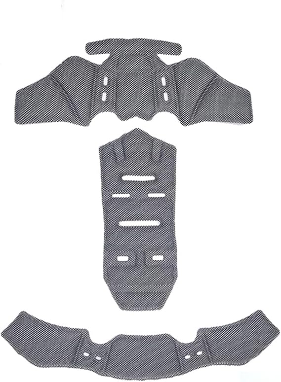 1 Set Sponge Helmet Padding Kit for Bell Rogue, Head Protection Liner,Breathable and Removable Inner Padding, Soft and Comfortable for All Season Use,Grey