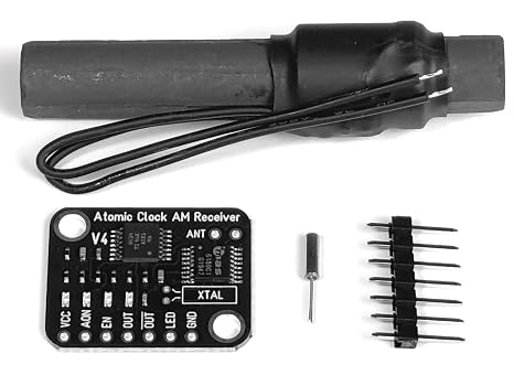 CANADUINO 60kHz WWVB MSF JJY60 Atomic Clock Receiver