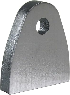 516-18 Threaded weld on Mounting Tabs - 14 Thick Steel - SOLD AS A PAIR - Fabrication Parts DIY Motorcycle Chopper Bobber Cafe Racer Builder - MADE IN THE USA