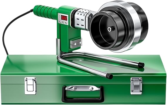 2000W High Precision Welding Hot Melt Machine Plastic Water Pipe Welder, with UT Type Bracket Suitable for Plastic Pipe Welding