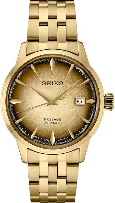 SEIKO Automatic Watch for Men - Presage Collection - Stainless Steel, Water-Resistant 50M