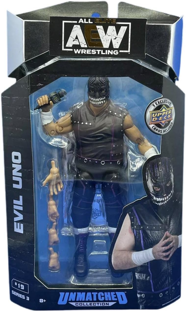 AEW Unmatched Unrivaled Luminaries Collection Wrestling Action Figure Choose Wrestler Evil Uno