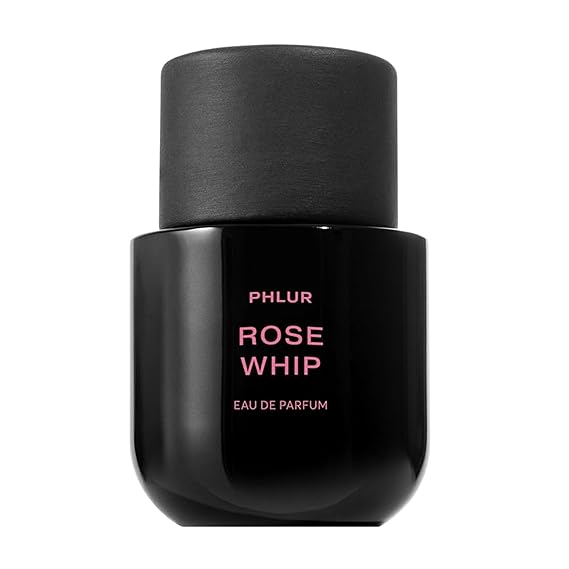 PHLUR Rose Whip Perfume for Women & Men, 50 mL | Modern Rose Eau de Parfum, Floral Amber Fragrance with Black Currant, Osmanthus, Cashmere Wood & Musk