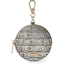 BRAHMIN Circle Coin Purse - Chrome Melbourne
