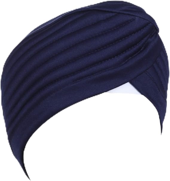 BISMAADH Instant Readymade Turban Head Wrap Lightweight Cap Headwear Sikh Pagri
