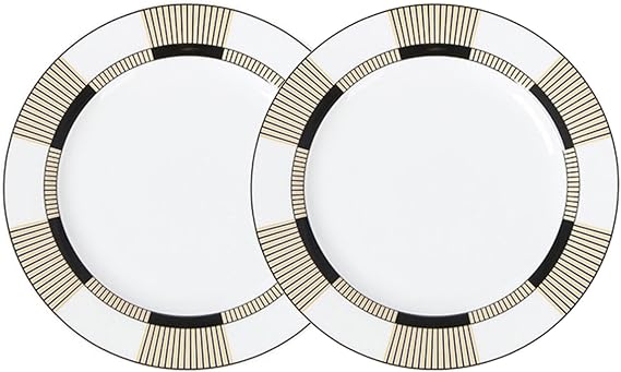 Dinner Plates,Ceramic Plates,Porcelain Plate,8 Inch Durable Round White Ceramic Dinner Plate,for Appetizer,Dessert,Meat,Salad,Pasta,Ice Cream,Microwave,Oven and Dishwasher Safe