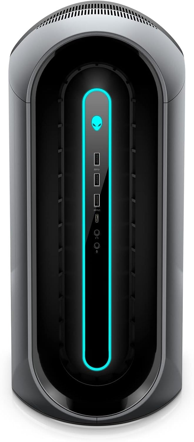 Alienware Aurora R12 Gaming Desktop - Intel Core i7 11700F, 16GB DDR4 RAM, 512GB SDD  1TB HDD, NVIDIA GeForce RTX 3060 Ti 8GB GDDR6, Windows 11 Home - Dark Side of The Moon Latest Model Renewed