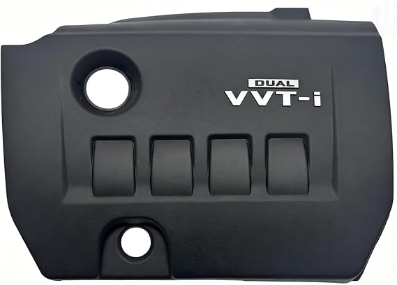 11212-37010 Engine Top Cylinder Head Cover for 2010-2019 Toyota Corolla VVT-i & Lexus RX350, Black, Direct Replacement, Durable New Part