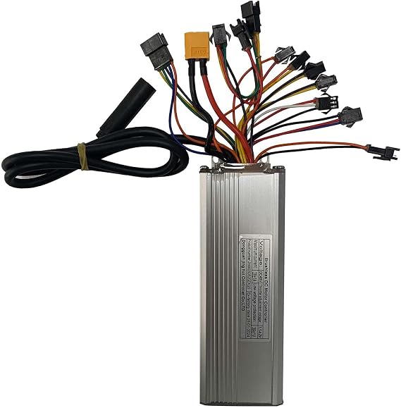 JH4AS5052DZXQS Electric Bicycle Controller DC48V 28A Brushless Motor Controller for E-Bike Scooter 48V Electric Speed Controller Ebike Controller