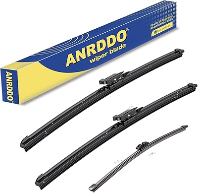 3 wipers Replacement For 2011-2016 2017 2018 2019 2020 2021 2022 2023 Ford Explorer Original Equipment Front and Rear Windshield Wiper Blades Set 262211 Set of 3 Pinch Tab