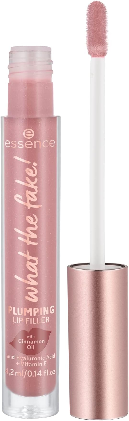essence what the fake! PLUMPING LIP FILLER, moisturizing/hydrating, with vitamins, cooling, shiny, shimmery (4.2ml)