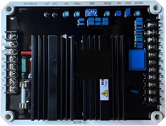 ADVR-12 AVR Automatic Voltage Regulator Stabilizer Single Three Phase Sensing and Single Three Phase Power Input