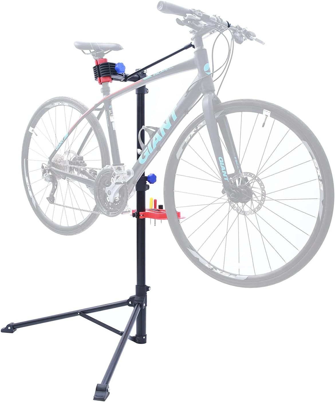 Sportneer Bike Repair Stand, Foldable & Height Adjustable, 360° Rotatable, Metal, For Road & Mountain Bikes