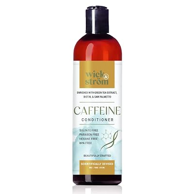 WICK & STROM Anti-Hair Loss Caffeine Conditioner for Men & Women - Biotin Conditioner wAnti Hair Thinning Formulas - Hair Growth & Hair Thickening Conditioner