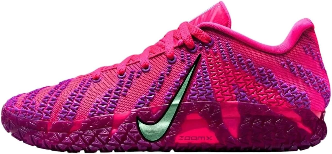 Nike Ja 3 Basketball Shoes Hyper Pink/Black/Viotech/Mint Foam HF2793-600 Size 4 Men's/5.5 Women's