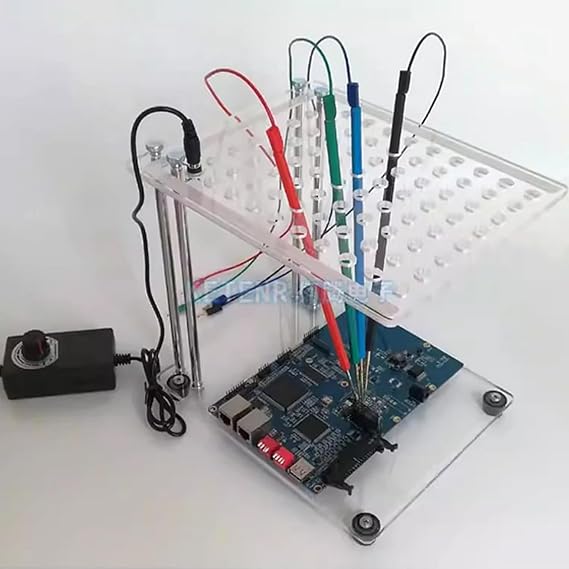 LED BDM Frame, Automotive ECU Brush & Write Tools Modification Upgrade Brush Programming Probe Holder ECU Test Rack