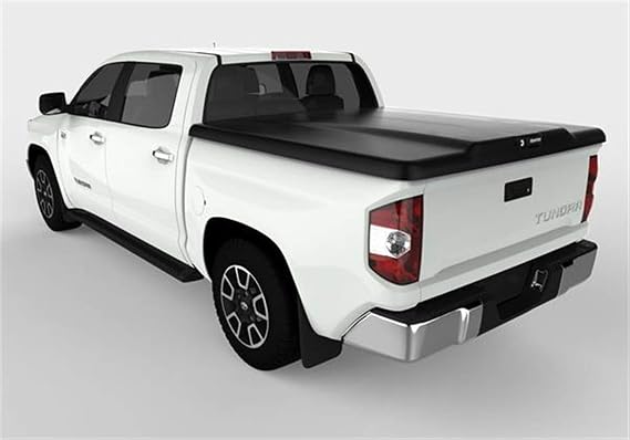 RealTruck UnderCover Elite LX One-Piece Truck Bed Tonneau Cover | UC4118L-218 | Fits 2014 - 2021 Toyota TundraMax (218 - Attitude Black) 5' 7" Bed (66.7")
