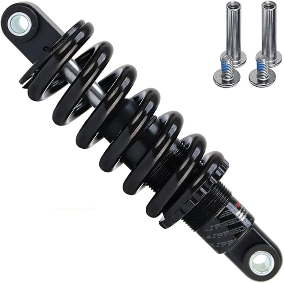 Mountain Bike Rear Shock Coil Spring Suspension 125/150/165/190mm with Bushing and Screw 150 Lbs to 2000 Lbs (Color : 190mm, Size : 1000Lbs)