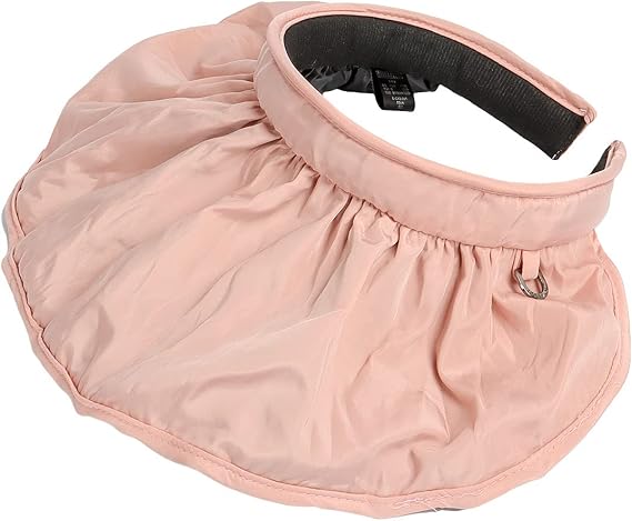 Sun Visor Hat for Women Wide Brim Sun Hat UV Protection Summer Beach Hat Foldable Packable