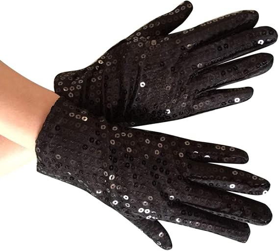 For Michael Jackson Costume Gloves for Party Halloween Xmas Birthday Cosplay Stage Performance