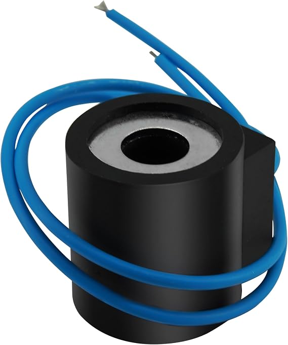 10238-66 Solenoid Valve Coil 12v 16W 1/2" Hole Dual Wire Leads Hydraulic Power Unit Lift Dump, Compatible with Valve Stem Series 08