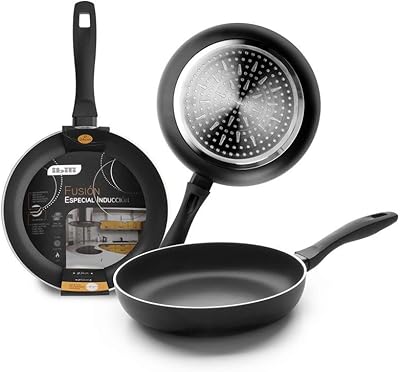 IBILI Frying pan Fusion 18 cm, Aluminium, Black