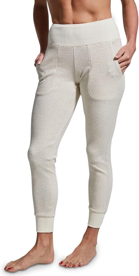 Born Primitive Women's Cloud Jogger | Ultra-Soft Stretchy Sweatpants with Ribbed Waist & Pockets | 28" Inseam Lounge Pants