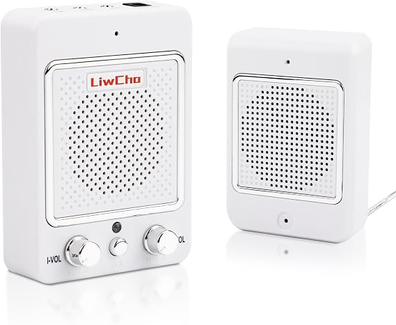 Window Speaker Intercom System,Wired Dual-Way Window Counter Intercom, High Power Speaker for Store,Business,Catering.