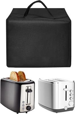 Bread Maker Cover Dough Mixer Lid Waterproof Breathable Bread Machine Cover for Neretva 20-IN-1 Bread Maker Machinesfor Dual Heater 2LB Bread MachineDough Mixer Black