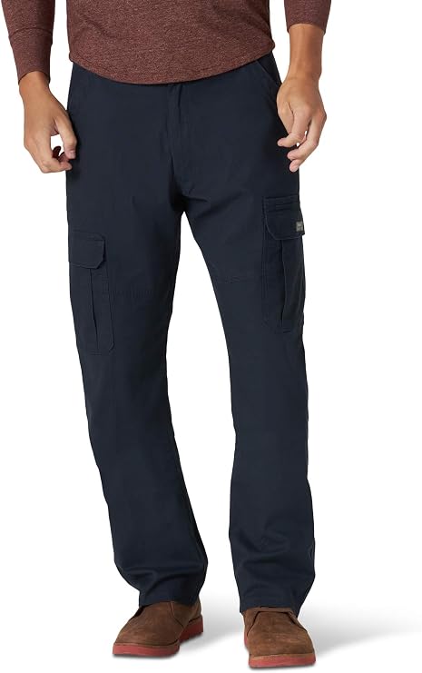 Wrangler Authentics Men's Relaxed Fit Stretch Cargo Pant Casual Pants