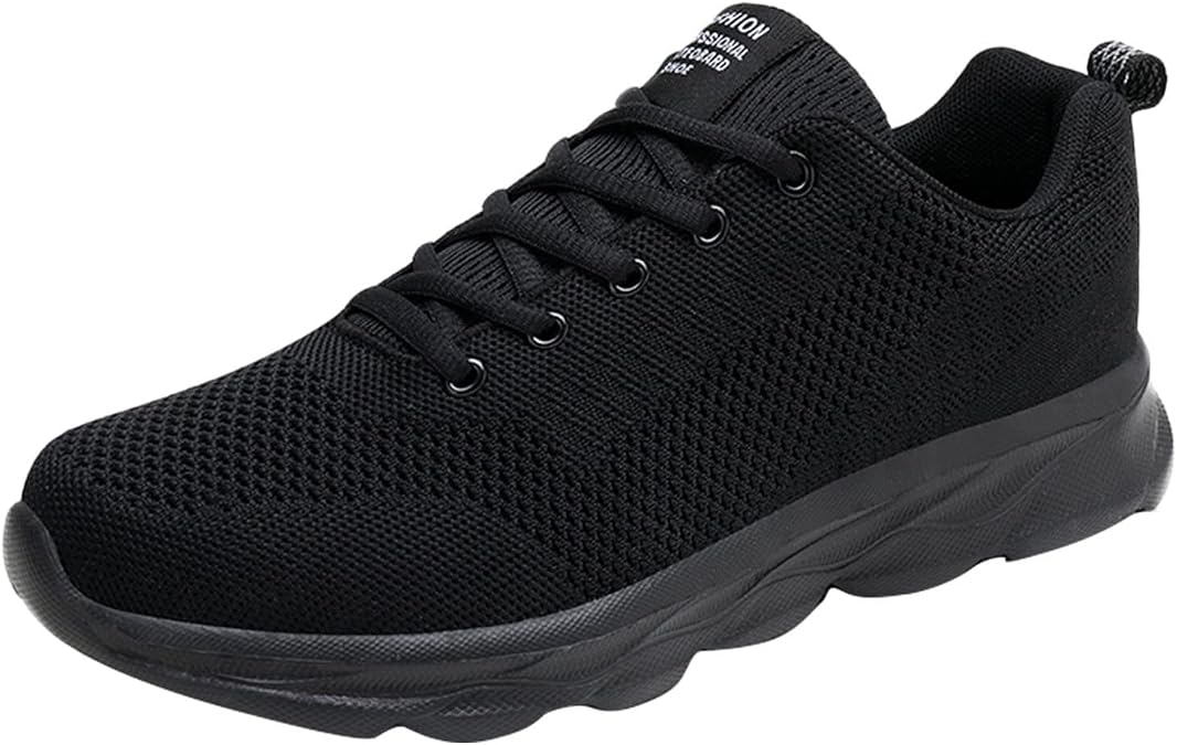IWIHMIV Mens Tennis Shoes Mens Slip On Walking Shoes Non Slip Running Shoes Breathable Workout Shoes Comfortable Sneakers